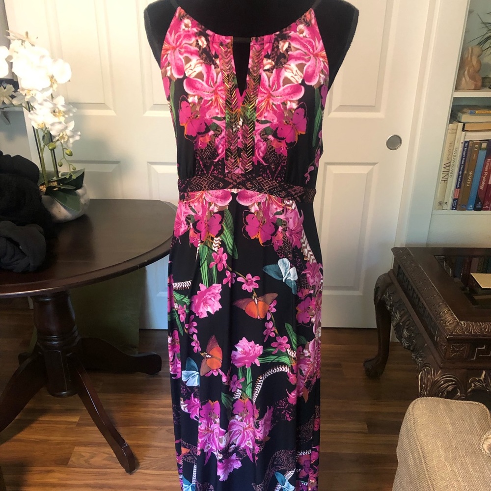 INC Hawaiian floral dress